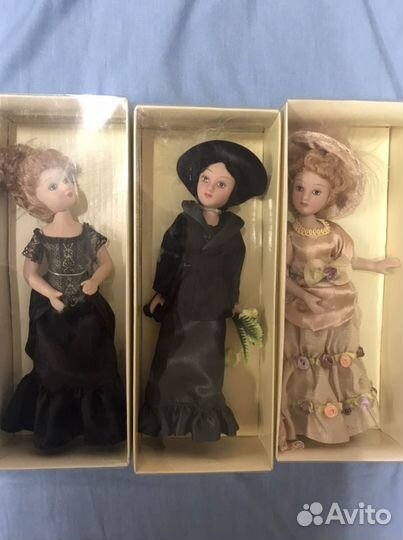 Кукла фарфоровая коллекционная