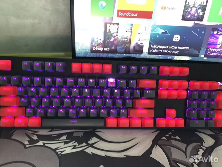 Игровая механическая клавиатура Red square