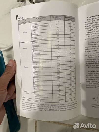 Пароварка блендер kitfort kt2309