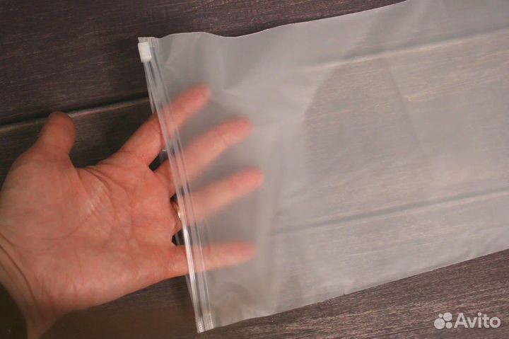 Зип пакеты матовый слайдер 60*80 см, оптом премиум