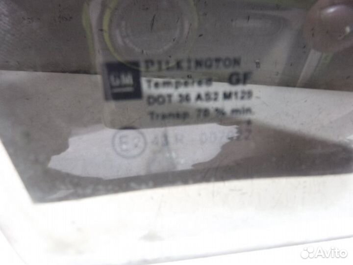 Стекло двери задней правой (форточка) Opel Astra G