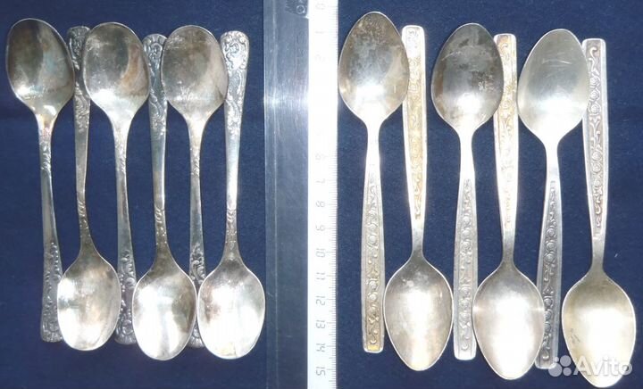 Ложки и вилки мельхиоровые (мнц) из СССР