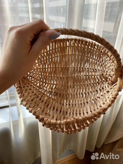 Корзинка «Белорусская» из лозы