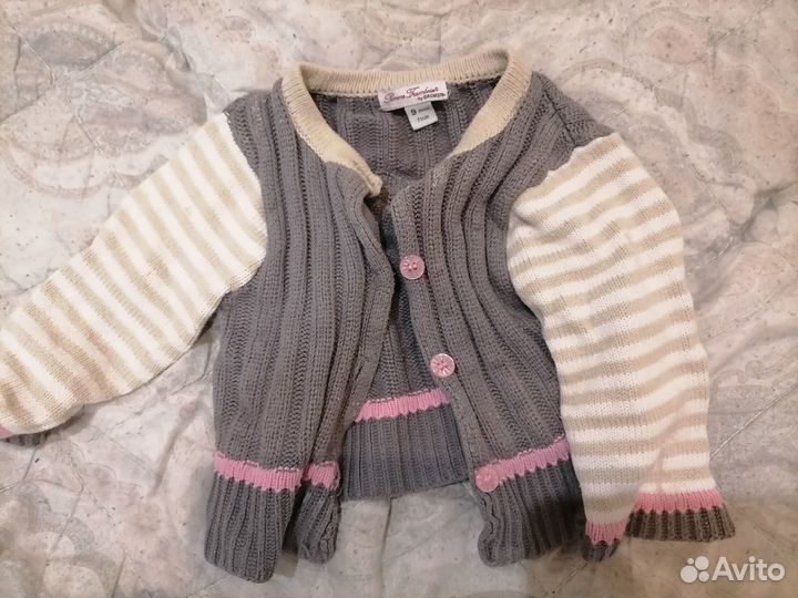 Детская одежда для девочек 74 80 пакетом