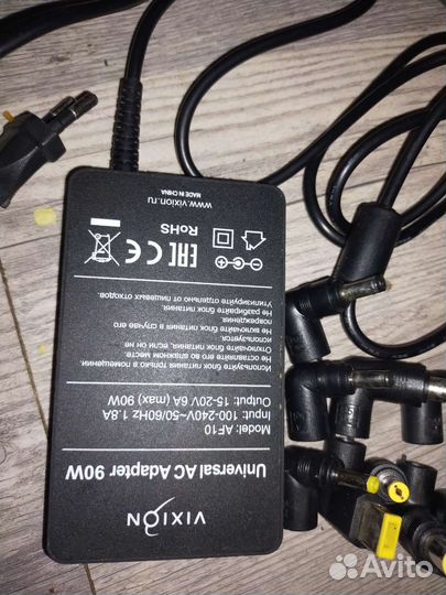 Блок питания для ноутбуков AF10 15-20V 6A 90W