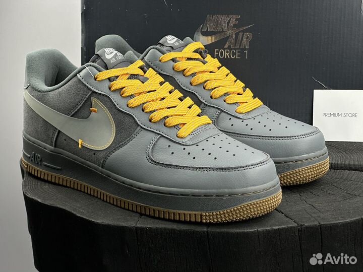 Кроссовки Nike Air Force 1 Low PRM Cool Grey