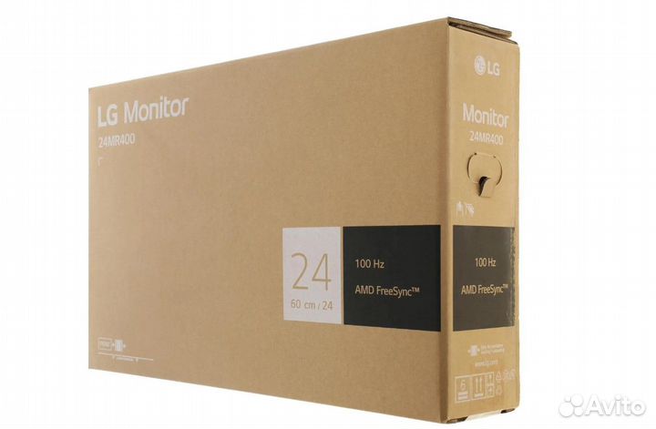 Монитор LG 24MR400-B 23.8