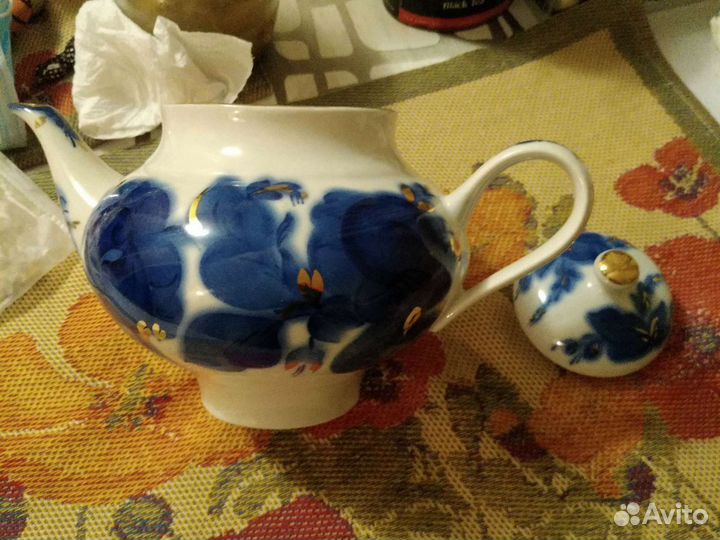 Редкий заварочный большой чайник