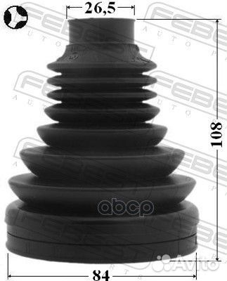 Пыльник шруса внутреннего (комплект) 2315tatt F