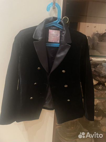 Бархатный жакет