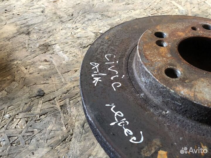 Диски тормозные передние honda civic 8 5d комплект