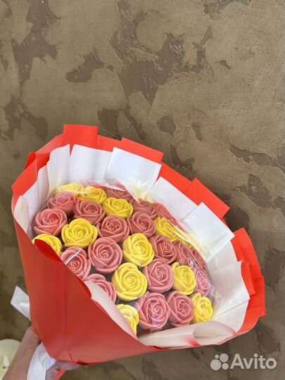 Букет из шоколадных мини роз