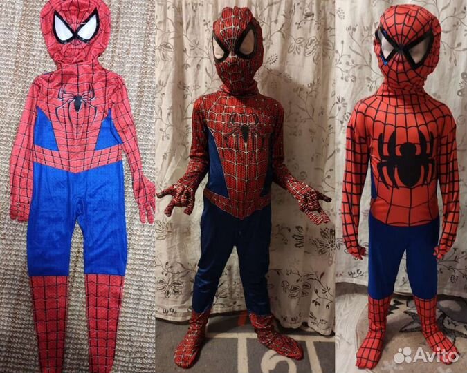 Человек-паук, Гвен, Бэтмен, Супермен, Железный чел