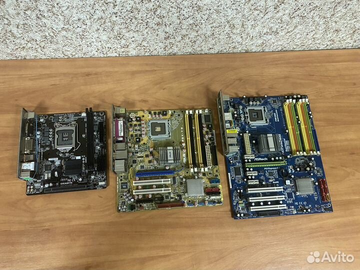 Материнские платы 775, 1151
