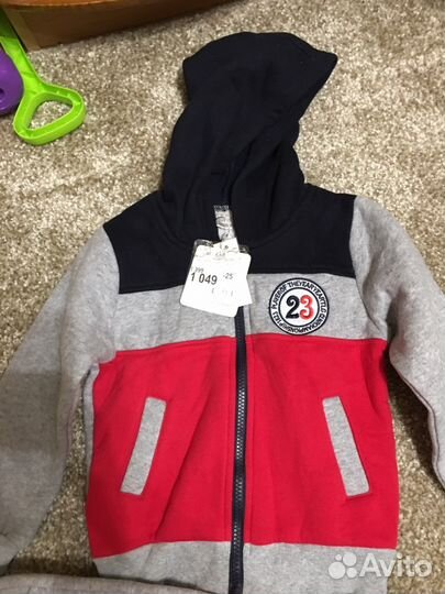 Костюм новый теплый fun time на 3-5 л