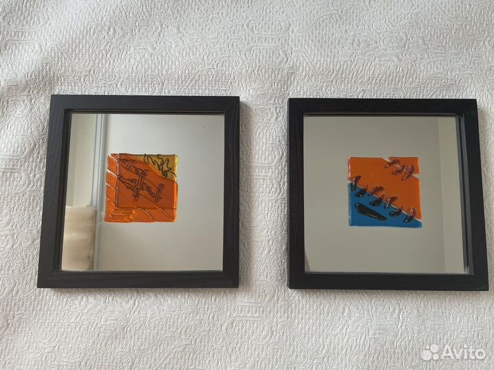 Картина из стекла