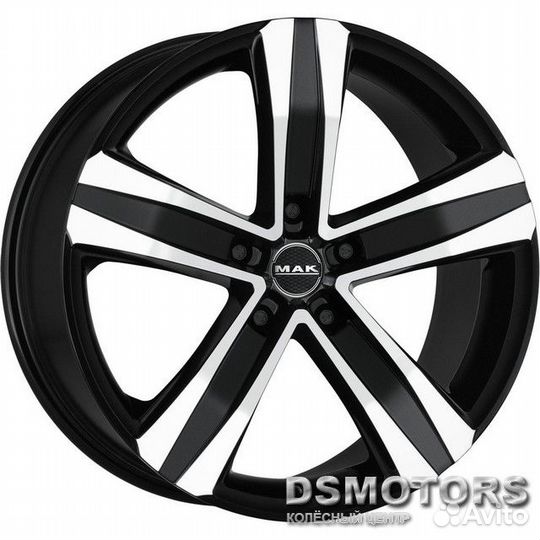 Диски Stone 5 3 7.0/17 5x160 ET60 d65.1 black mirr