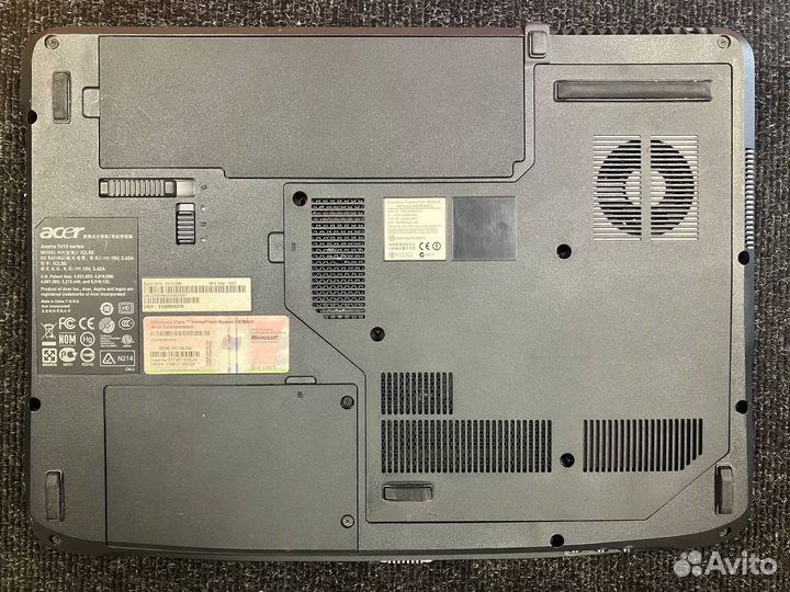 Acer Aspire 5315 T5550/2GB RAM/120GB HDD