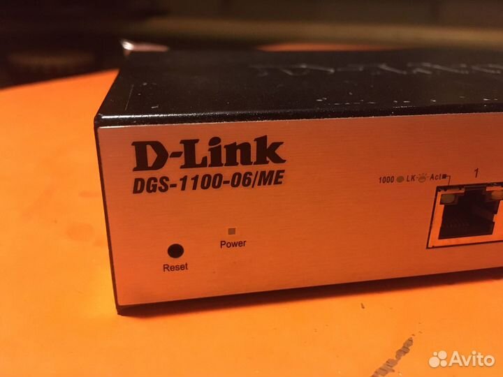 D-Link DGS-1100-06/ME Управляемый L2 коммутатор