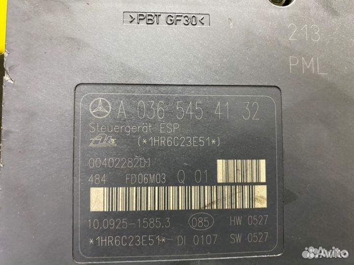 Блок abs Mercedes 203 W203 M272.960 2006