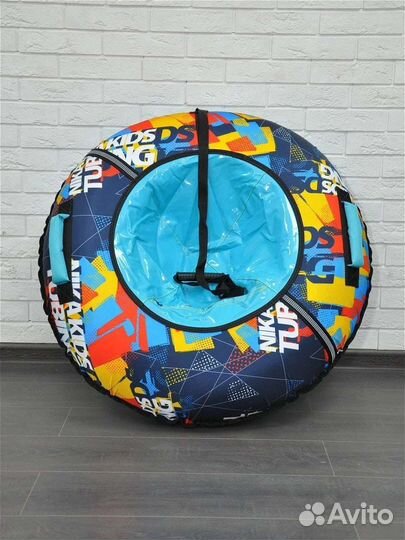 Тюбинг ника тб2к-95 Ника спорт голубой 105см