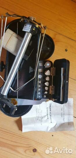 Весы ювелирные механические и гирьки