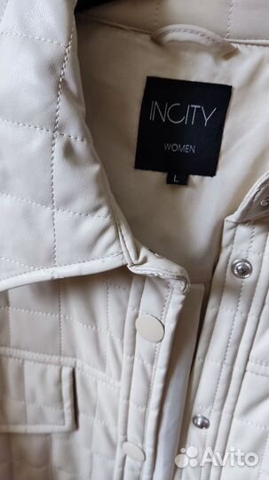 Куртка-рубашка экокожа 46-48