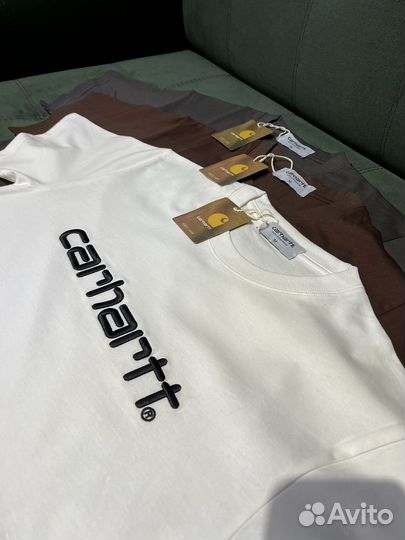Футболка Carhartt белая 3XL