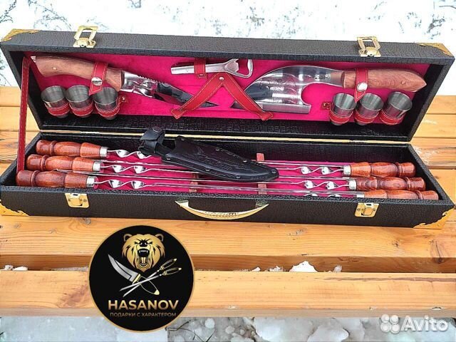 Шашлычный набор подарочный