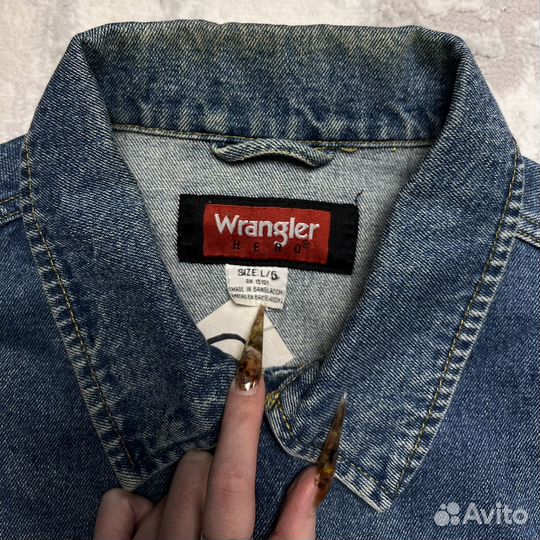 Джинсовая куртка Wrangler - L оригинал