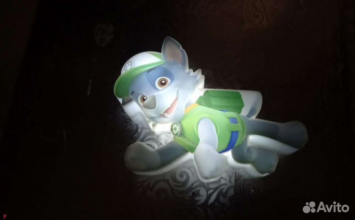 Светильник щенячий патруль Paw Patrol Rocky Mini