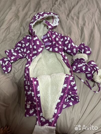 Зимний комбинезон 74-80