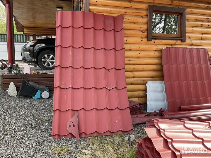 Металлочерепица бу