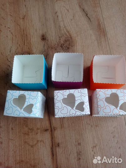 Подарочная упаковка, коробочка 4,5см*4,5см