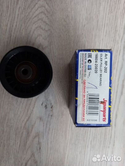 Ролик натяжителя поликл. ремня RP-202 Japanparts