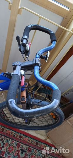 Велосипед синий Rover Zion