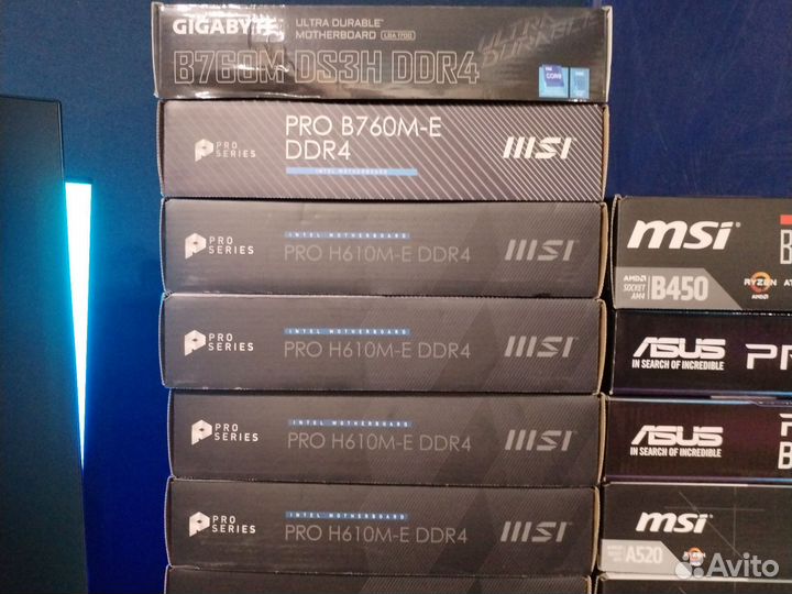 Новые материнские платы с гарантией