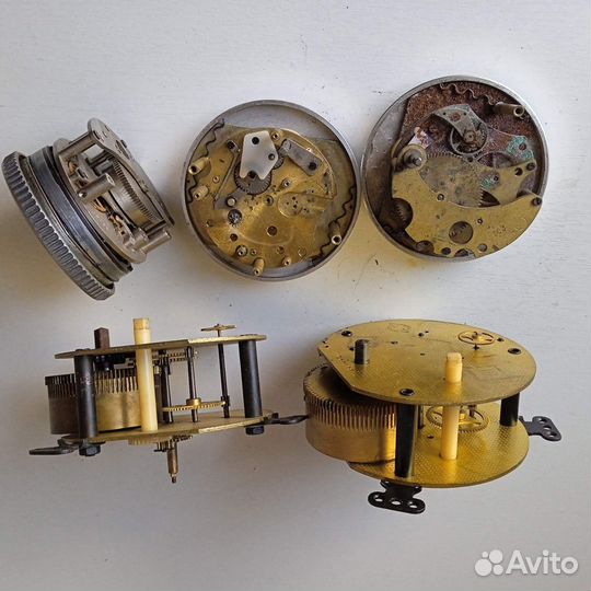 Запчасти для часов СССР, одним лотом