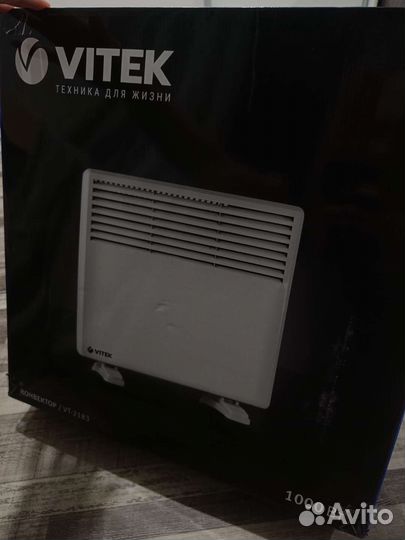 Конвектор vitek новый