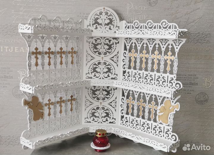 Иконостас полка для икон