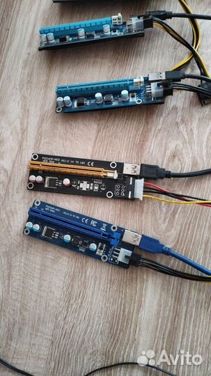 Райзер pci-e разные (комплект 10шт)