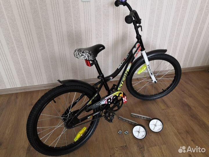 Велосипед детский Stern 20 с доп колёсами