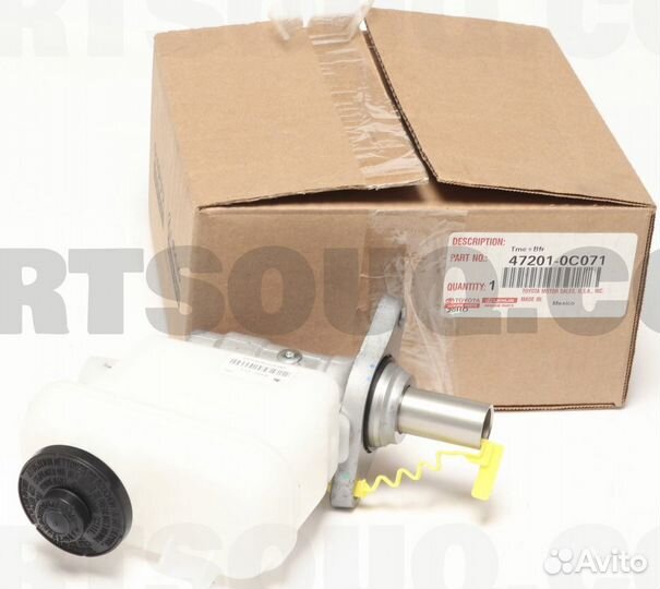 Toyota sequoia /tundra главный тормозной цилиндр