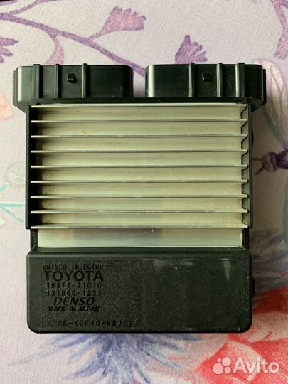 Блок управления топливными форсунками Toyota