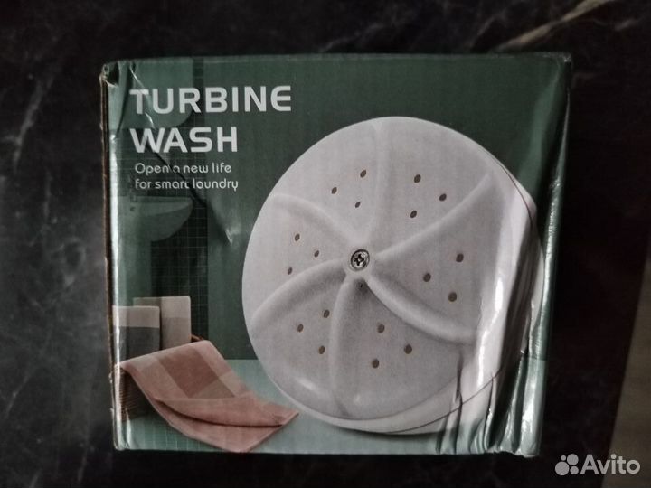 Ультразвуковая стиральная машинка turbine wash
