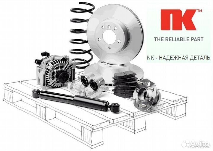 Суппорт задний лев VW Passat 05-12