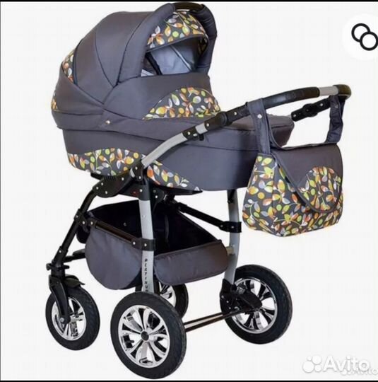 Коляска 2 в 1 smile line platinum