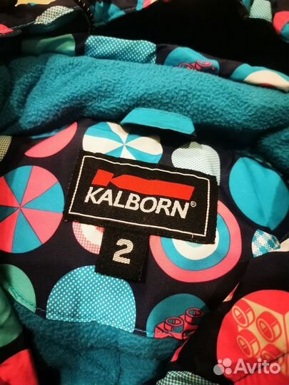 Зимний комбинезон для девочки kalborn