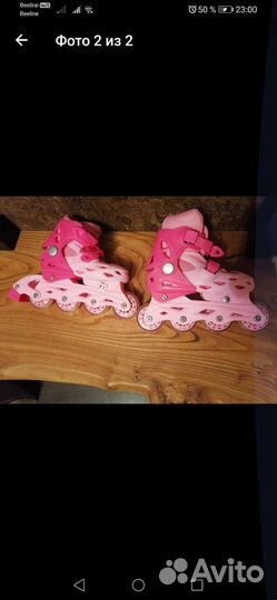 Роликовые коньки детские раздвижные