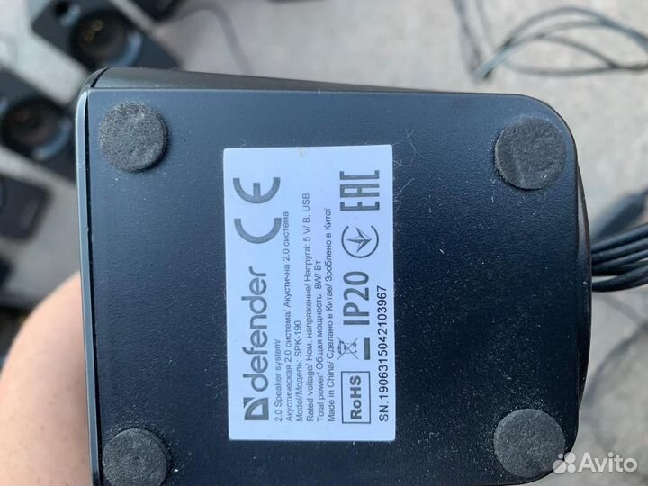 Колонки для компьютера defender spk-190